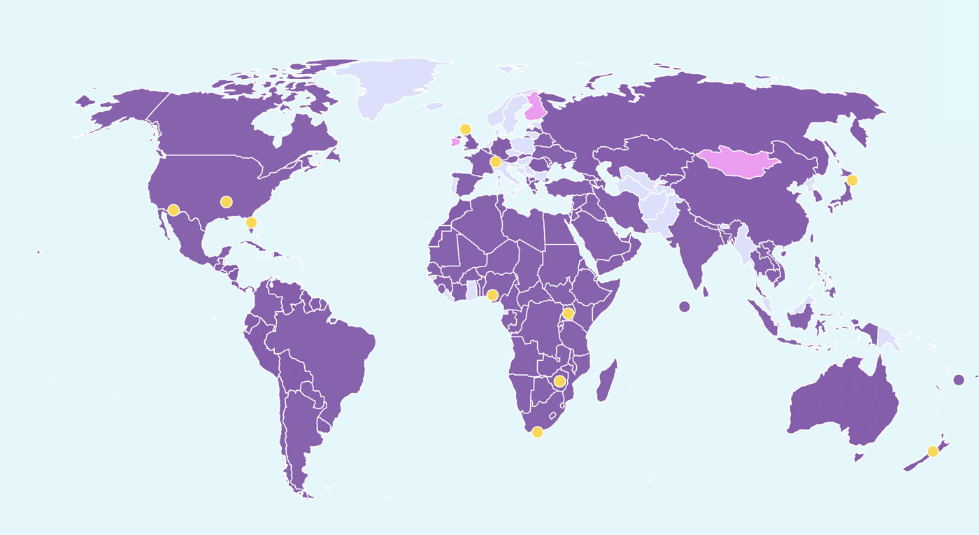 Amaze World Map