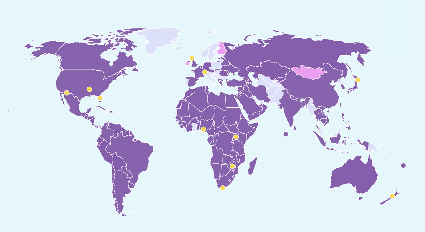 Amaze World Map